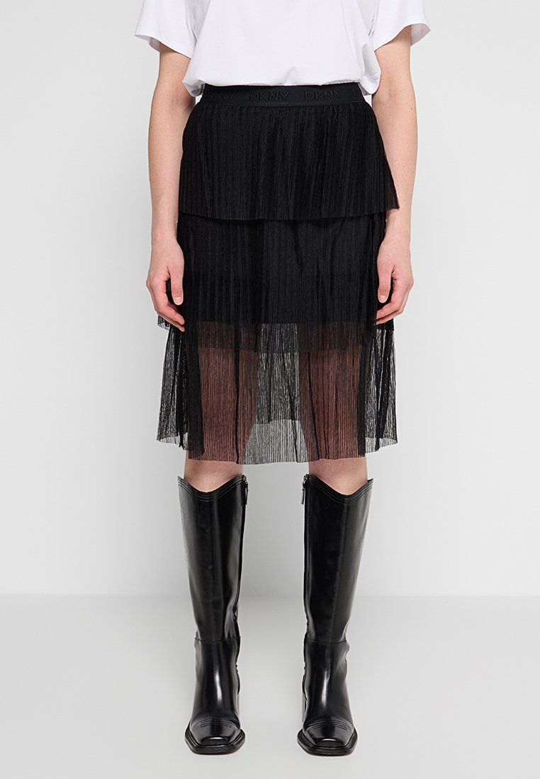 DKNY A-lijn rok zwart