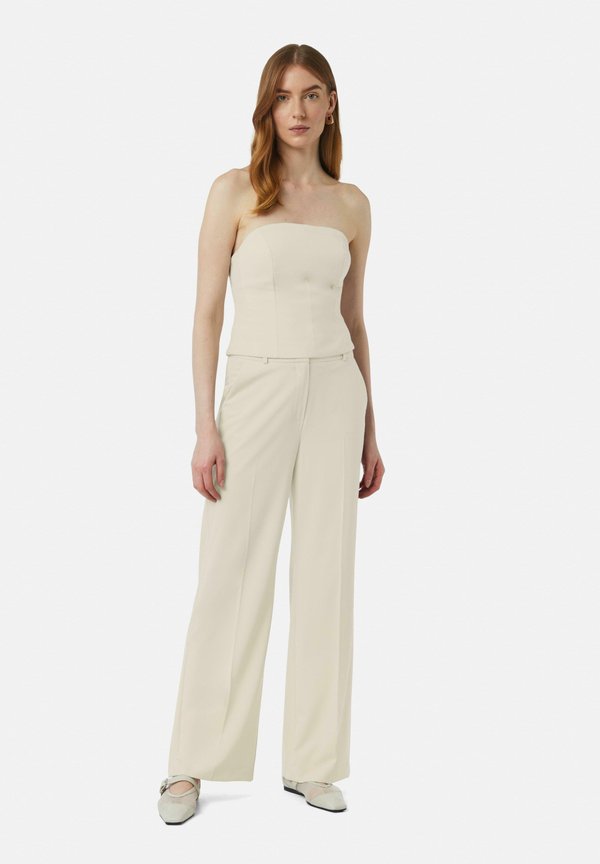 Stoffhose - helles beige