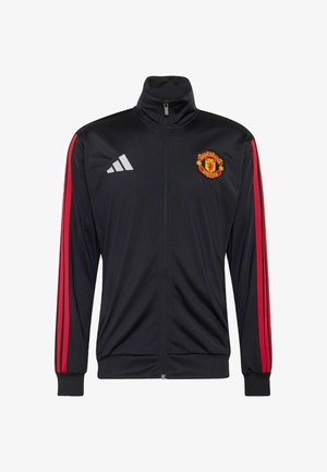 adidas Performance, ADIDAS PERFORMANCE MANCHESTER UNITED DNA TRACK TOP - Vereinsmannschaften - black