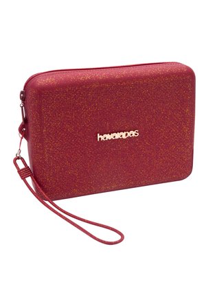 BEACH NECESSAIRE GLITTER UNISEX - Maks - amaranth