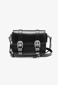 UNISEX - Keresztpántos táska - black