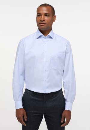 STRUKTURIERTES TWILL-HEMD - COMFORT FIT - Chemise - hellblau