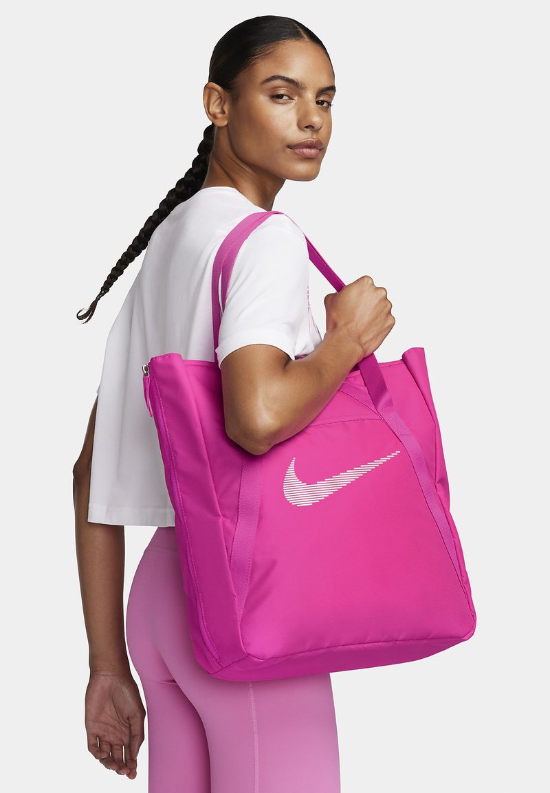 Nike Performance GYM TOTE - Sporttas - laser fuchsia/laser fuchsia/(med soft pink)