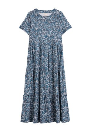 Seasalt Cornwall, SEASALT CORNWALL S/S LINE STROKES DRESS - Vestito lungo - summer fronds storm