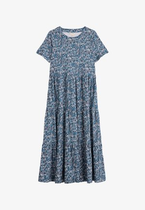 Seasalt Cornwall, SEASALT CORNWALL S/S LINE STROKES DRESS - Vestido largo - summer fronds storm