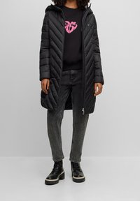 BOSS Cappotto corto - black