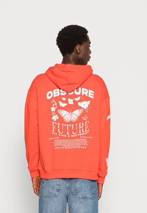 BUTTERFLIES HOODIE - Felpa con cappuccio - orange