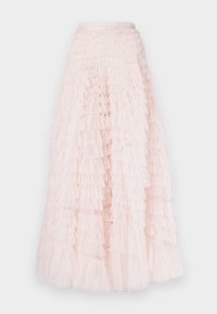 HATTIE RUFFLE SKIRT - Maxi skirt - seashell