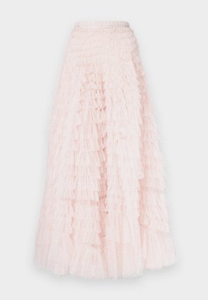 HATTIE RUFFLE SKIRT - Maxisukňa - seashell