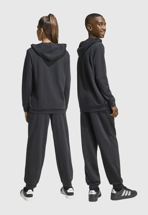 adidas Sportswear, SWEATSHIRT À CAPUCHE À BLOCK DE COULEUR ENFANT - Survêtement - black gresix white