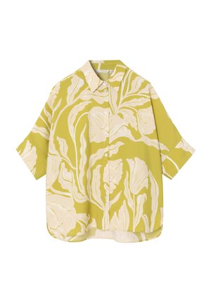 TATUUM, ARTICLE TAG: BLOUSES/SHIRTS - ARTICLE NAME: MARA 1 - Πουκαμίσα με κουμπιά - light green yellow