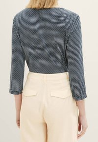 TOM TAILOR Blus - mottled blue