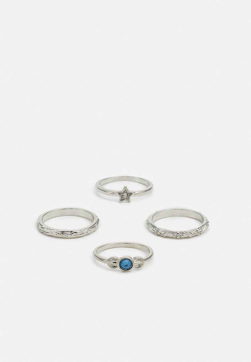 Jack & Jones JACVARIETY 4 PACK UNISEX Ring silver coloured/silberfarben Zalando.ch Jack & Jones JACVARIETY 4 PACK UNISEX Ring silver coloured/silberfarben Zalando.ch