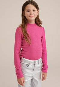 WE Fashion Långärmad tröja - pink