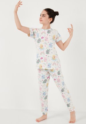 REGULAR FIT - Yöasusetti - ecru