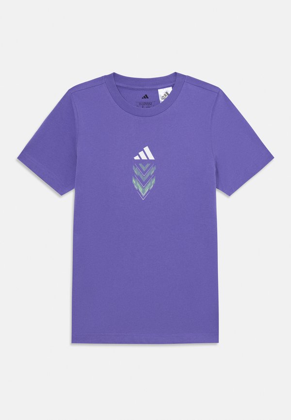 SIGN UNISEX - Print T-shirt - purple rush