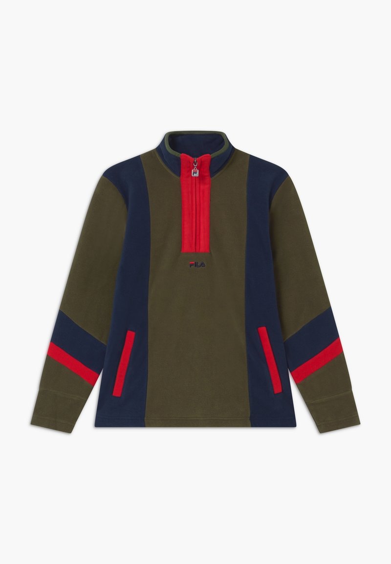 Fila Felpa in pile - olive