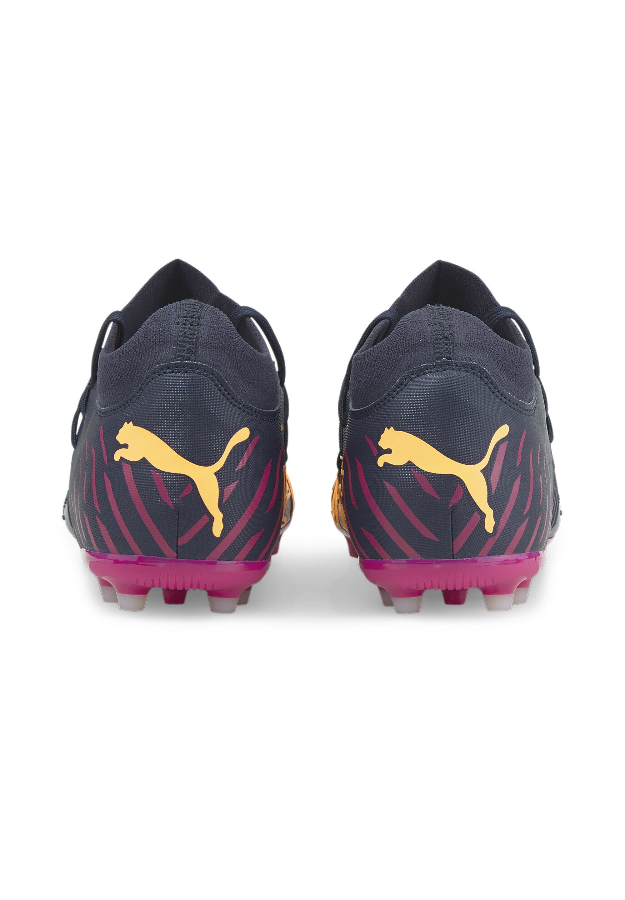 Puma FUTURE - Botas de fútbol con tacos - parisian night neon citrus  festival fuchsia/azul marino - Zalando.es