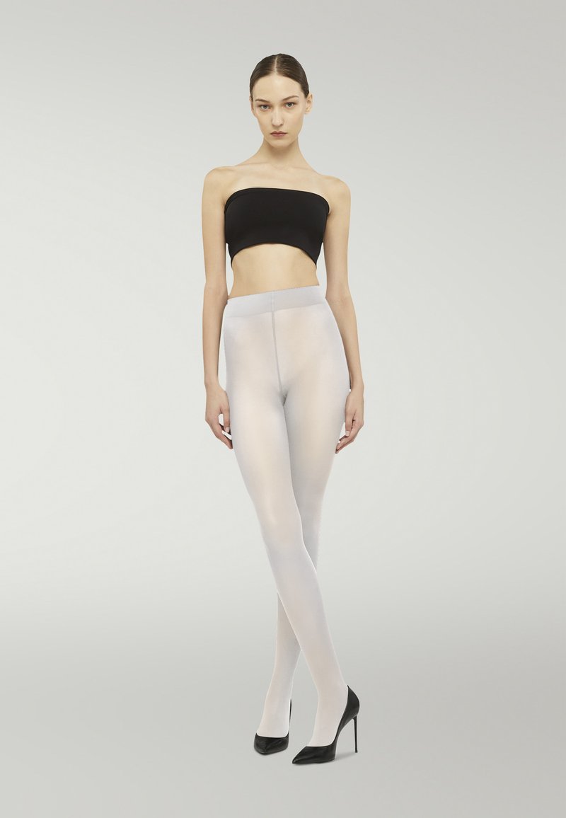 Wolford DE LUXE COMFORT - Strumpbyxor - white