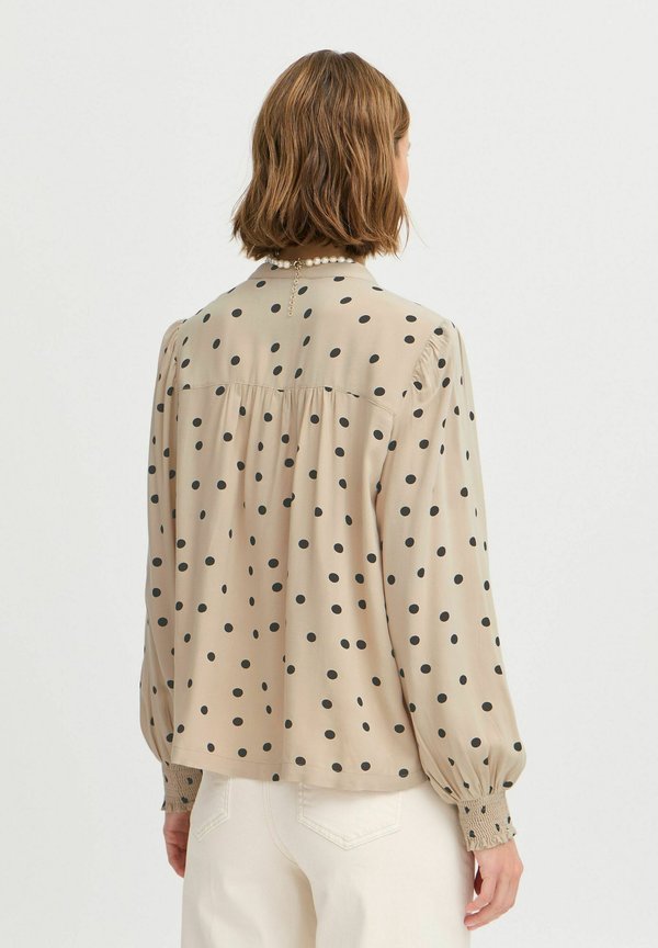 BYJOSA - Button-down blouse - humus dot3