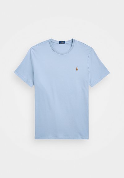Polo Ralph Lauren CUSTOM SLIM FIT SOFT COTTON T-SHIRT - T-shirt - bas - vessel blue