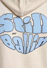 HEART - Mikina s kapucí - sand light blue