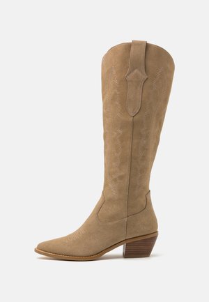 Anna Field Stivali texani / biker - beige