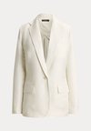 LINEN BLEND TWILL BLAZER - Σακάκι - white
