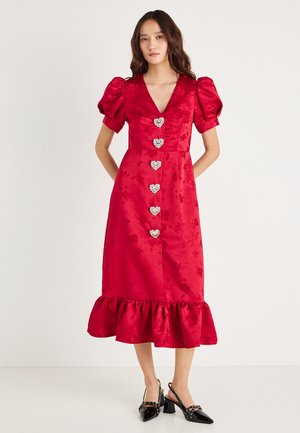 CARNIVAL HEARTS MIDI DRESS - Koktel haljina / svečana haljina - red