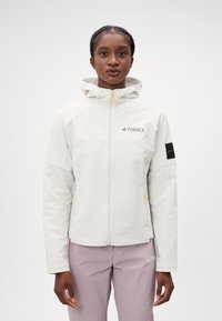 Adidas Terrex NATIONAL GEOGRAPHIC WOMEN SOFTSHELL JACKET - Casaco softshell - orbit grey