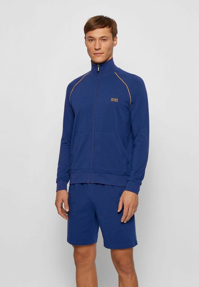 Zip-up hoodie - blue