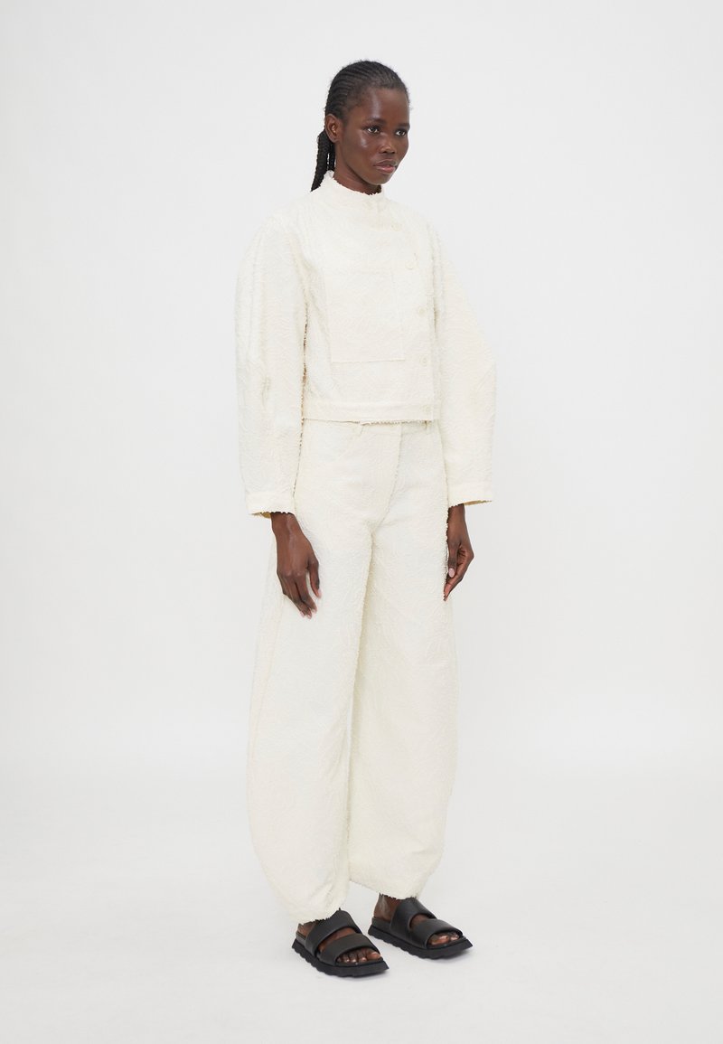 Henrik Vibskov MOON JACKET - Jeansjacka - off white bird