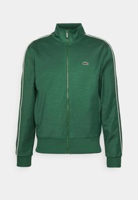 Tröja med dragkedja - green