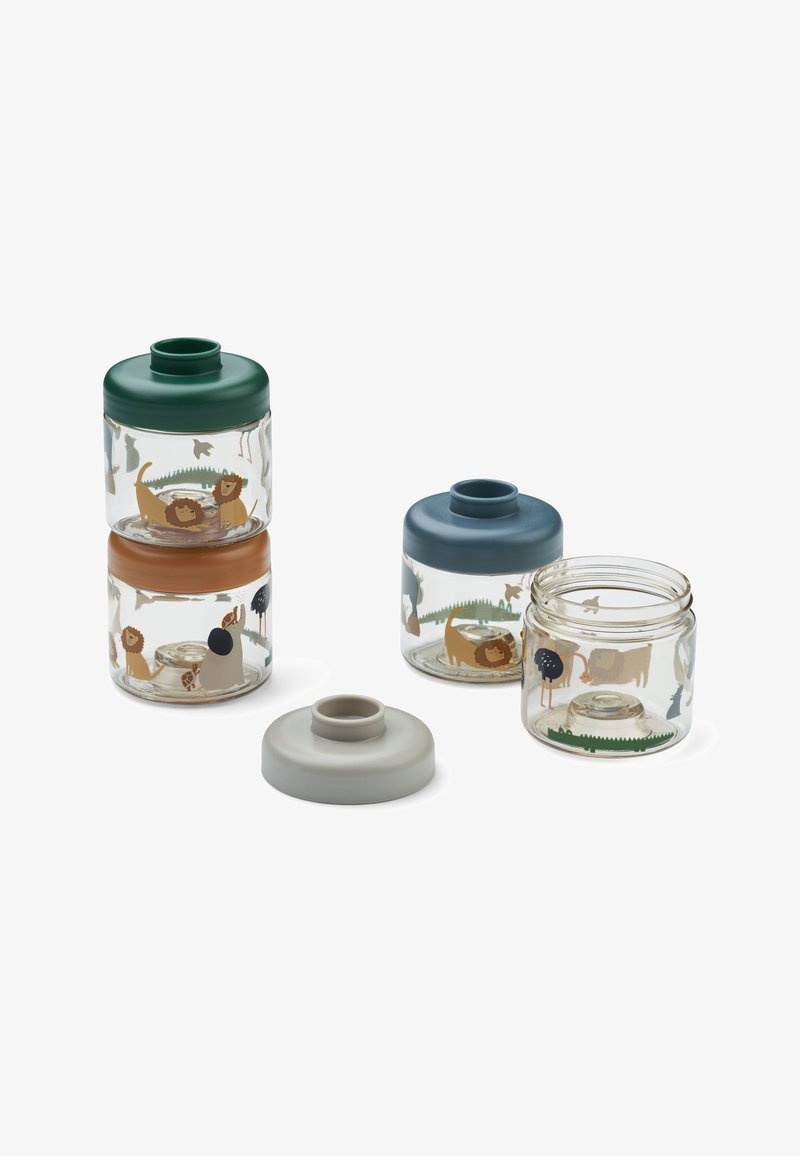 Liewood DOMINIQUE BABY FOOD BOXES UNISEX 4 PACK - Άλλα αξεσουάρ - all together / sandy