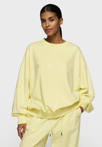 10DAYS LOGO - Felpa - pastel yellow