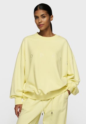 10DAYS LOGO - Sweatshirt - pastel yellow