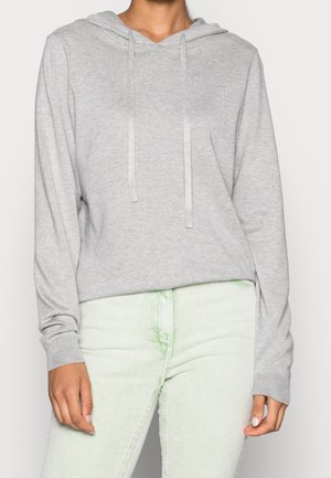 Hoodie - mottled light grey
