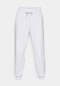 Unselected, light grey heather/white
