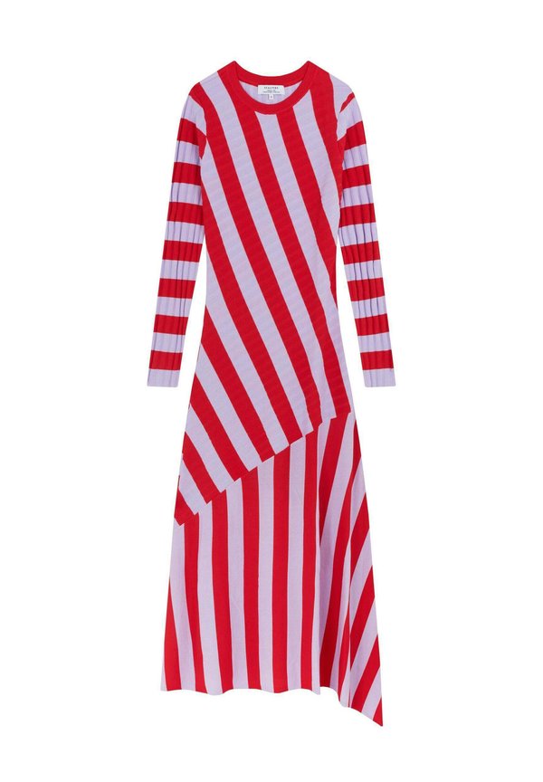 STRIPES  - Strickkleid - lilac stripes