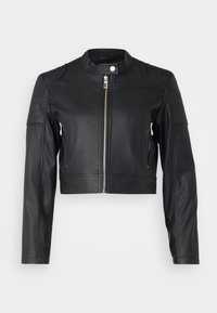 ONLAMIA MOTO JACKET  - Jachetă din imitație de piele - black