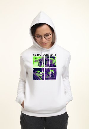 STAR WARS: THE MANDALORIAN GROGU BOXUP COLOR SHIFT - Hoodie - white