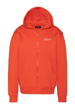 Zip-up sweatshirt - orange