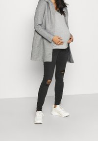 ONLY MATERNITY Abrigo clásico - mottled light grey