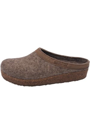 GRIZZLY TORBEN - Pantolette flach - torf