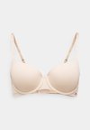 DEMI BRA - Liemenėlė su besiūliais kaušeliais - misty blush