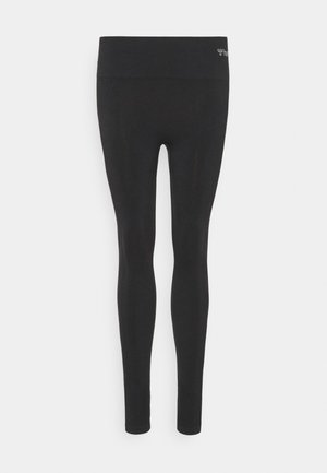 SEAMLESS HIGH WAIST  - Legging - black