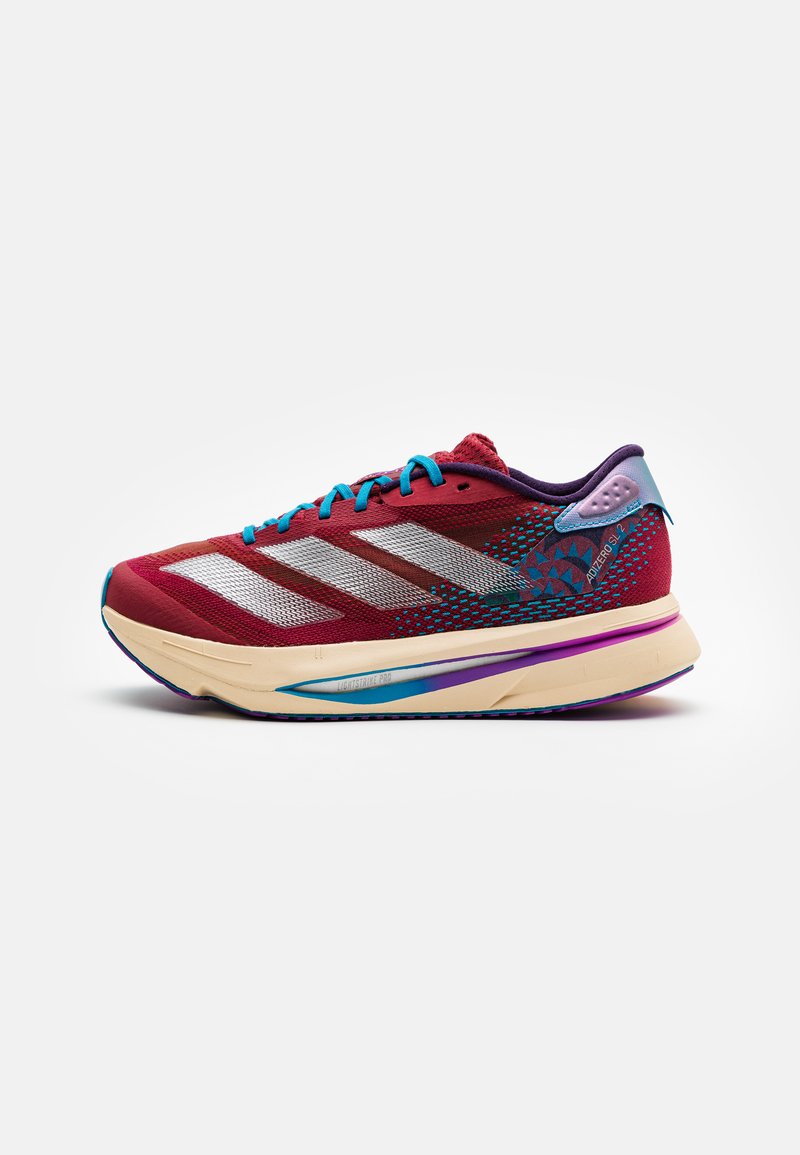 adidas Performance ADIZERO   - Chaussures de running sur route - core black/silver metallic/core black