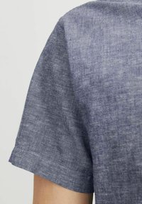 Jack & Jones JJESUMMER LINEN MIX SHIRT - Camisa - faded denim