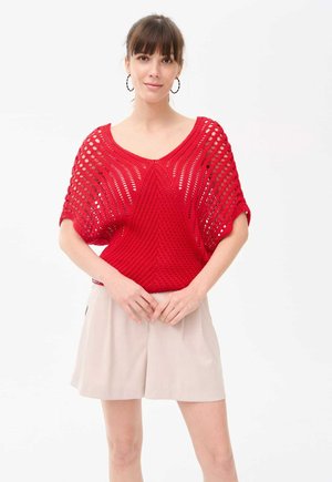 LANNA - T-shirt basic - czerwony