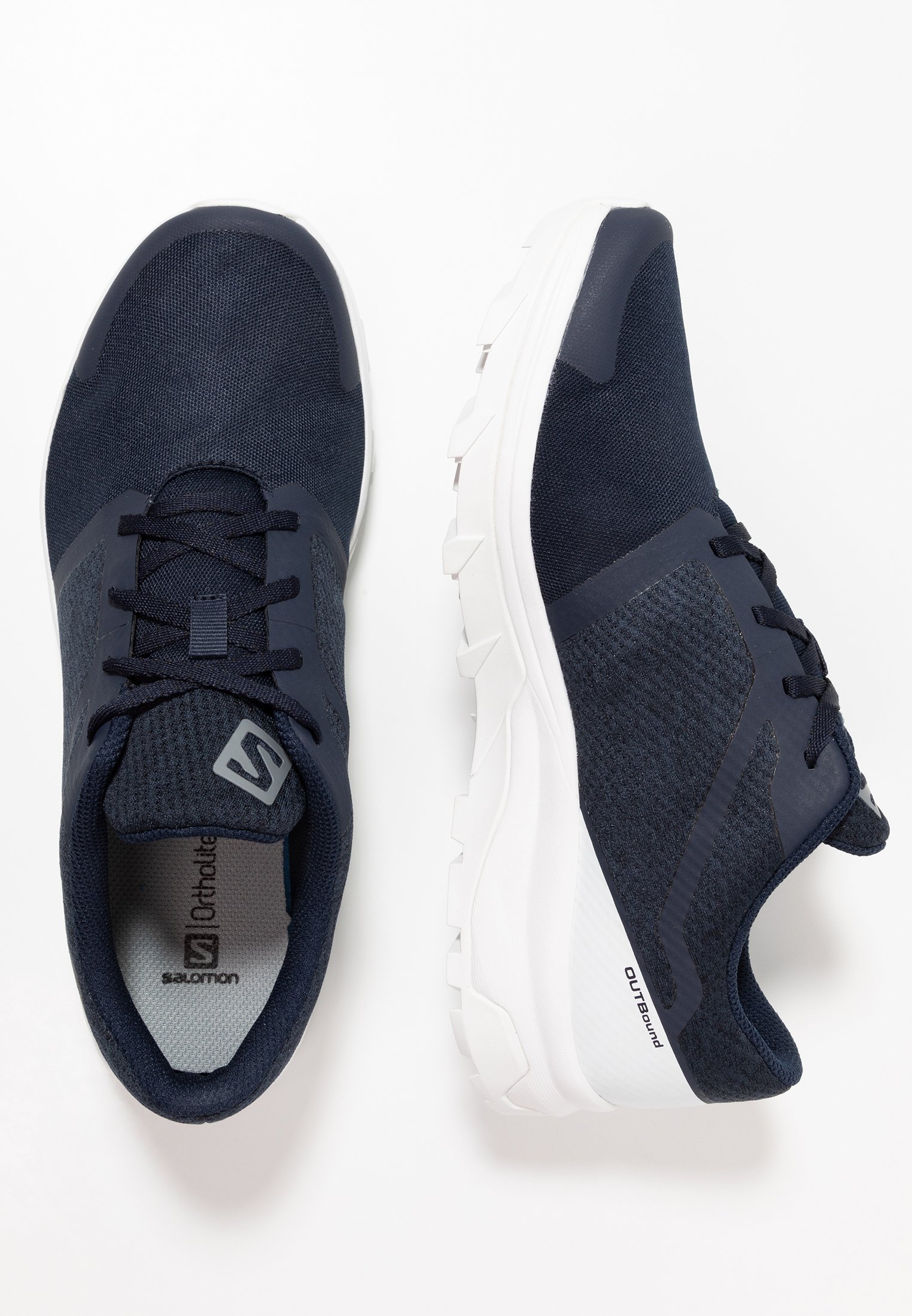 Salomon OUTBOUND Fjellsko navy blazerwhite Zalando.no Salomon OUTBOUND Fjellsko navy blazerwhite Zalando.no